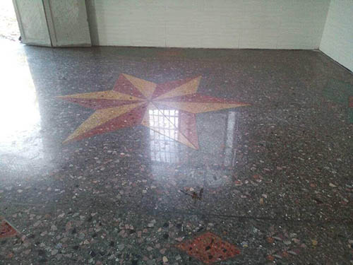 水磨石耐磨地坪