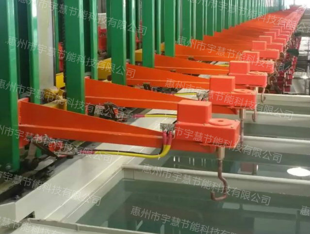 环形垂直自动升降五金电镀生产线