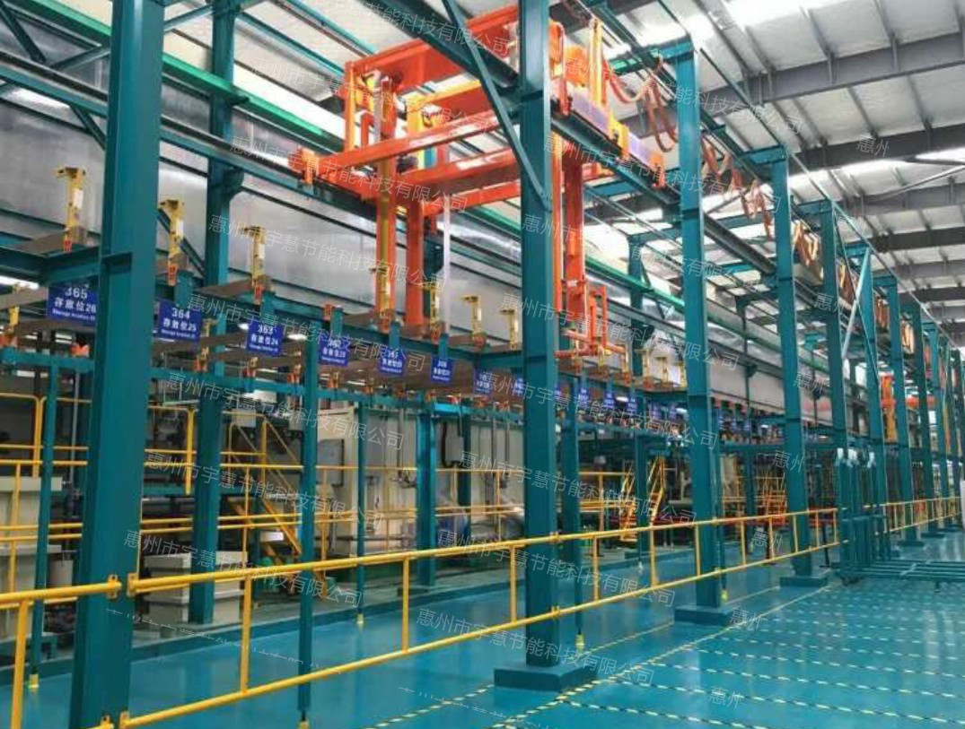 龙门式自动五金电镀生产线